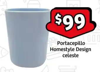 Portacepillo Homestyle Design celeste