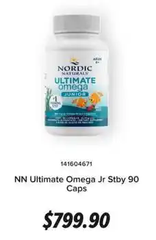 Nordic naturals - ultimate omega jr stby 90 caps