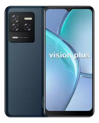 Mercado Libre Twl Vision Plus Android 13.0 Teléfono Dual Sim 4gb Ram + 128gb Gran Pantalla 6.51pulgadas Unlock With Fingerprint Slider oferta