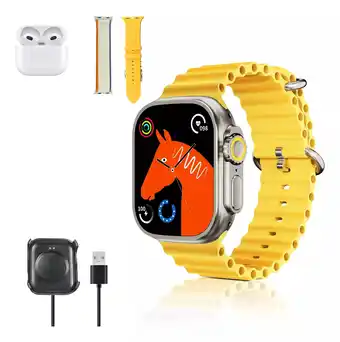 Mercado Libre Et22 Ultra Max Smartwatch Mejorado Con 3 Pulseras Gratis oferta