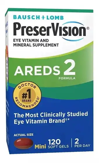 Mercado Libre Vitaminas Para Los Ojos Preservision Areds 2 | 120 Cápsulas oferta