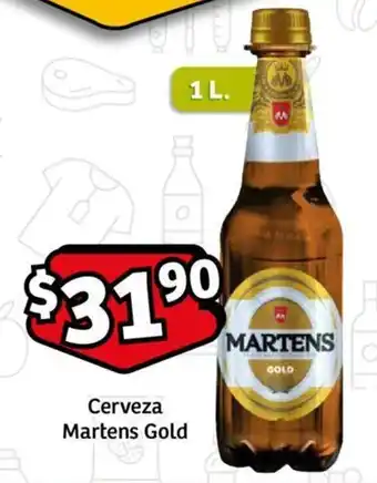 Soriana Mercado Cerveza Martens Gold 1 L. oferta