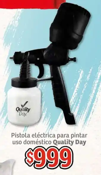 Pistola eléctrica para pintar uso doméstico Quality Day