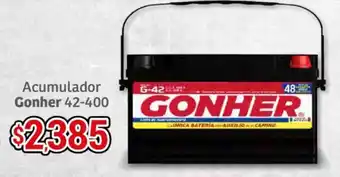Soriana Mercado Acumulador Gonher 42-400 oferta