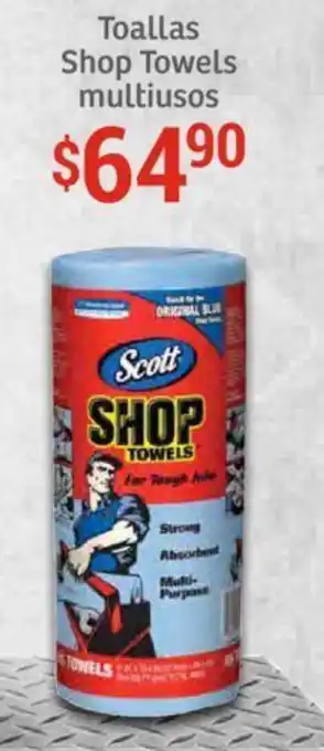 Soriana Mercado Toallas Shop Towels multiusos oferta