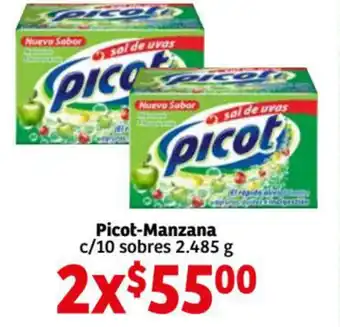 Picot-Manzana c/10 Sobres 2.485g