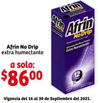 Soriana Mercado Afrin No Drip Extra Humectante oferta