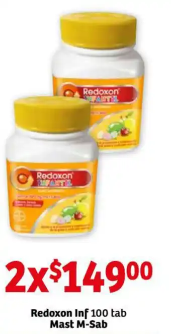 Redoxon Inf 100 tab Mast M-Sab