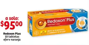 Soriana Mercado Redoxon Plus 10 tabletas eferv Naranja oferta