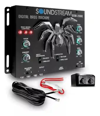 Mercado Libre Soundstream Bmx-230q Epicentro Restaurador De Bajos 3 Bandas oferta