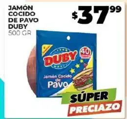 Merco Duby - jamón cocido de pavo oferta