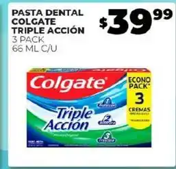 Merco Colgate - pasta dental triple acción oferta