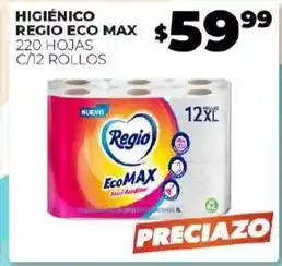 Merco Regio - higiénico eco max oferta