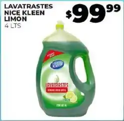 Nice kleen - lavatrastes limon