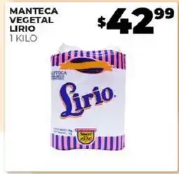 Merco Lirio - manteca vegetal oferta