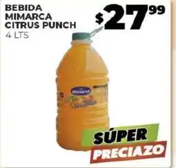 Merco Mimarca - bebida citrus punch oferta