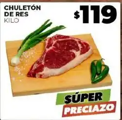 Merco Chuletón de res oferta