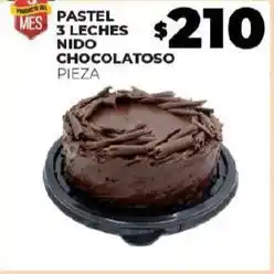 Merco Pastel 3 leches nido chocolatoso oferta