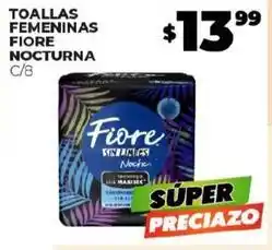 Merco Fiore - toallas femeninas nocturna oferta