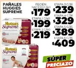Merco Huggies - pañales supreme oferta