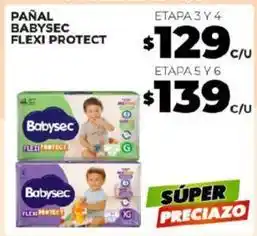 Babysec - pañal flexi protect