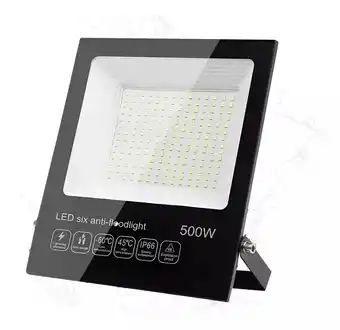 Mercado Libre Reflector Lampara Led Exterior Ultradelgado 500w Brillante oferta