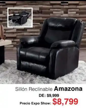 Muebles Dico Sillón Reclinable Amazona oferta