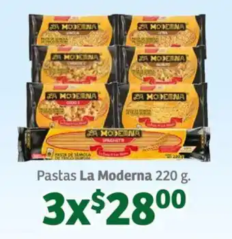 Pastas La Moderna 220 g. x 3