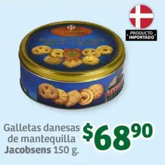 Soriana Súper Galletas danesas de mantequilla Jacobsens 150 g. oferta