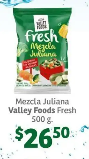 Soriana Súper Mezcla Juliana Valley Foods Fresh 500 g. oferta
