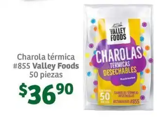 Soriana Súper Charola térmica #855 Valley Foods 50 piezas oferta