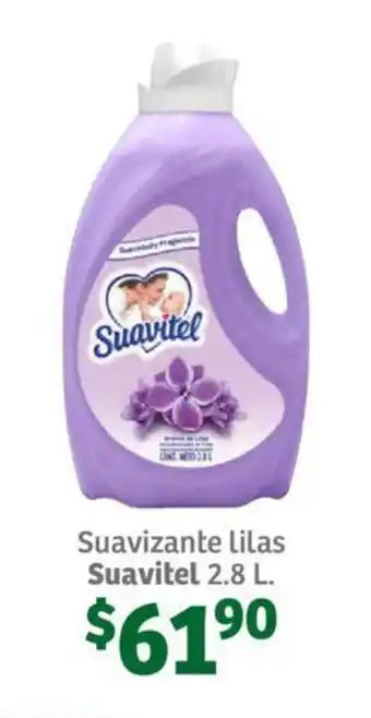 Soriana Súper Suavizante lilas Suavitel 2.8 L. oferta