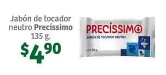Soriana Súper Jabón de tocador neutro Precíssimo 135 g. oferta
