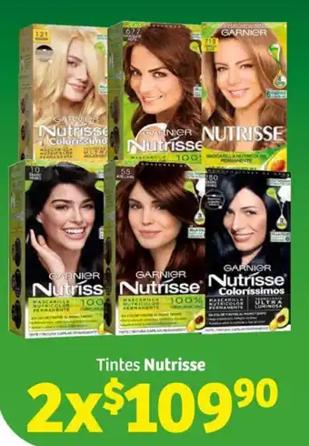 Soriana Súper Tintes Nutrisse x 2 oferta