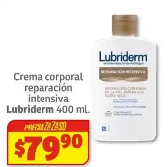 Crema corporal reparación intensiva Lubriderm 400 ml.