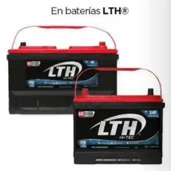 Chedraui En baterías LTH oferta