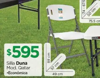 Chedraui Silla Duna Mod. Qatar Económica oferta