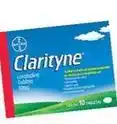 Clarityne - tab 10mg caj c/10