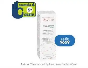 Farmacia San Pablo Avène - cleanance hydra crema facial oferta