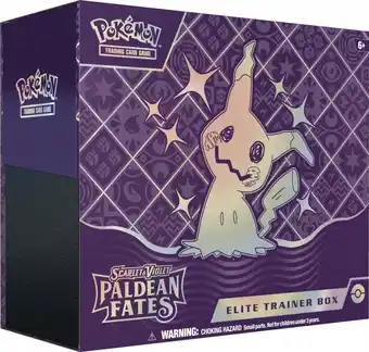 Mercado Libre Pokémon Tcg Elite Trainer Paldea Fates Idioma Inglés Ingles oferta