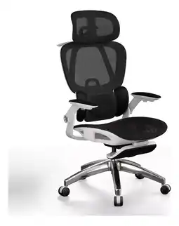 Mercado Libre Silla De Oficina Ergonómica Soporte Lumbar Cómodo Ouo T70 Color Negro Material Del Tapizado Malla oferta