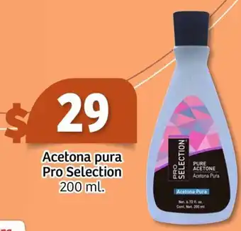 Acetona pura Pro Selection 200ml