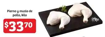 Soriana Híper Pierna y muslo de pollo, kilo oferta