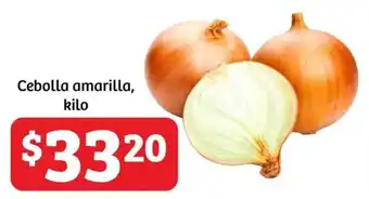 Soriana Híper Cebolla amarilla, kilo oferta