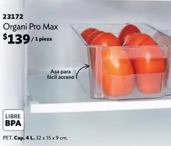 BetterWare Organi Pro Max 1 pieza oferta