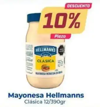 Mayonesa Hellmanns Clásica 12/390gr