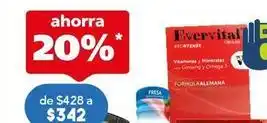 Farmacia San Pablo Evervital - lux 1.15g 90 cápsulas oferta