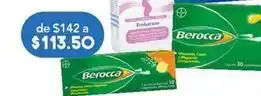 Farmacia San Pablo Berocca efervescente 15mg 10 tabletas oferta