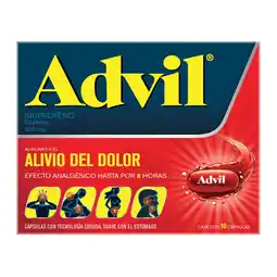 Farmacias YZA Advil 400 400Mg 10 Caps oferta