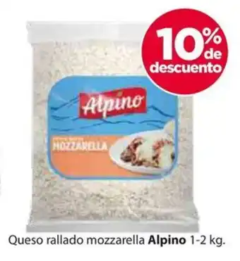 Zorro Queso rallado mozzarella Alpino 1-2 kg. oferta